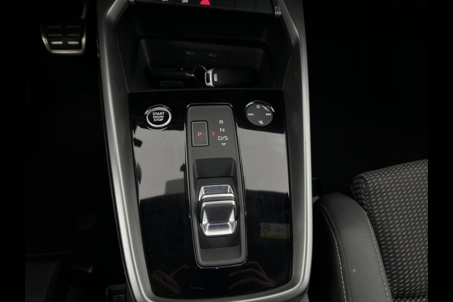 Audi A3 Limousine 35 TFSI S-Line-Edition MHEV (INCL-BTW)  Aut. *LEATHER-FABRIC | MATRIX-LED | HEATED-SPORTSEATS | CRUISE | CAMERA | DIGI-COCKPIT | NAVI-FULLMAP | PRIVACY-GLASS | AMBIENTLIGHT | ECC | PDC | DAB | 18''ALU*