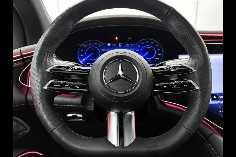 Mercedes-Benz EQS SUV 450 4MATIC AMG Line 118 kWh Mbux hyperscreen klasse 3 en 5 alarm | Panorama Schuif-Kanteldak. Inclusief 24 maanden Mercedes-Benz Certified garantie voor Europa.