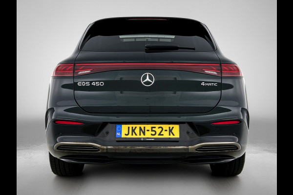 Mercedes-Benz EQS SUV 450 4MATIC AMG Line 118 kWh Mbux hyperscreen klasse 3 en 5 alarm | Panorama Schuif-Kanteldak. Inclusief 24 maanden Mercedes-Benz Certified garantie voor Europa.