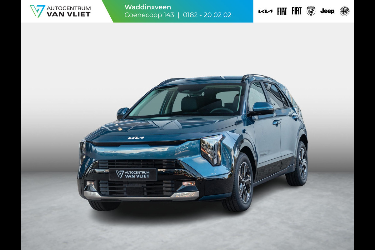 Kia Niro 1.6 GDi Hybrid DynamicLine | Actieprijs* | Navi. | Clima. | Adapt. Cruise. | Parkeersensoren | Achteruitrijcamera | Bekleding In Stof/Lederlook