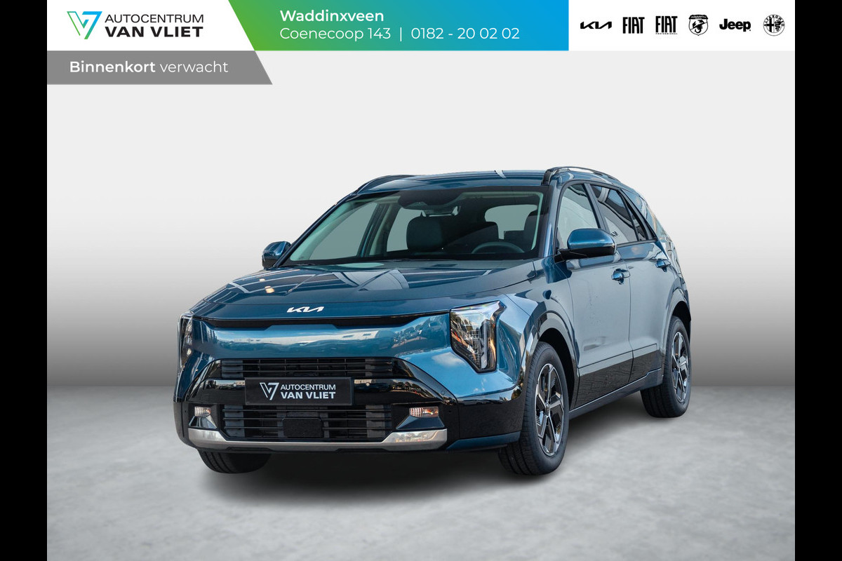 Kia Niro 1.6 GDi Hybrid DynamicLine | Actieprijs* | Snel leverbaar | Nieuw model | Navi. | Clima. | Adapt. Crusie. | Dodehoekassistentie | Panodak | Stoel&Stuur Verwarming | Parkeersensoren