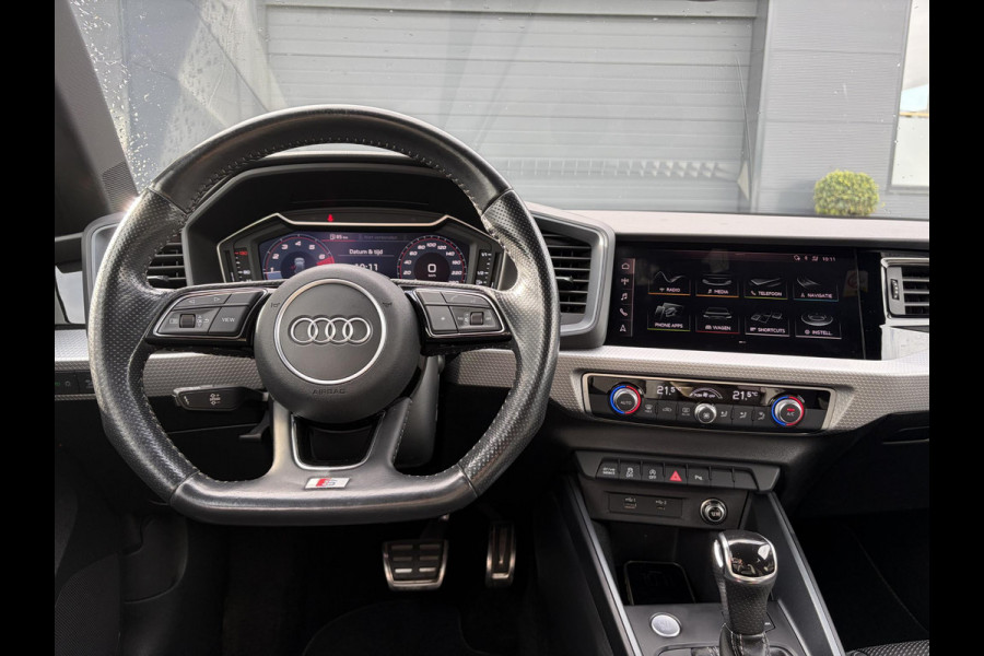 Audi A1 Sportback 40 TFSI Pro Line S ✓Virtual Cockpit✓Camera✓Carplay✓Leder✓265pk✓Automaat✓Keyless✓Clima✓Cruise✓Pdc V+A✓17'' Lm velgen✓N.A.P✓Apk tot 03-2028