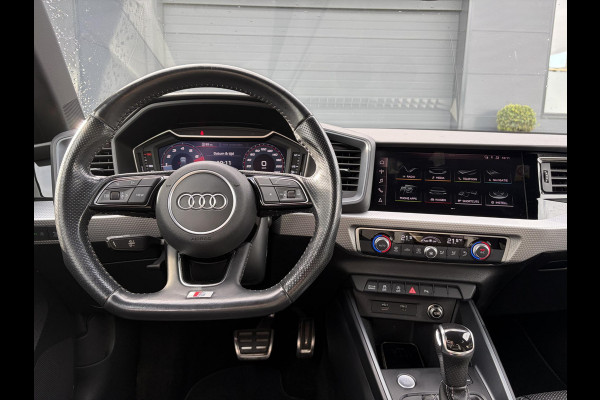 Audi A1 Sportback 40 TFSI Pro Line S ✓Virtual Cockpit✓Camera✓Carplay✓Leder✓265pk✓Automaat✓Keyless✓Clima✓Cruise✓Pdc V+A✓17'' Lm velgen✓N.A.P✓Apk tot 03-2028