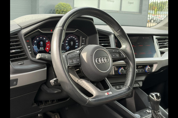 Audi A1 Sportback 40 TFSI Pro Line S ✓Virtual Cockpit✓Camera✓Carplay✓Leder✓265pk✓Automaat✓Keyless✓Clima✓Cruise✓Pdc V+A✓17'' Lm velgen✓N.A.P✓Apk tot 03-2028