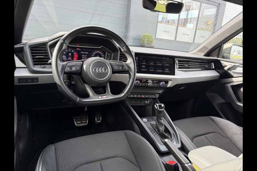Audi A1 Sportback 40 TFSI Pro Line S ✓Virtual Cockpit✓Camera✓Carplay✓Leder✓265pk✓Automaat✓Keyless✓Clima✓Cruise✓Pdc V+A✓17'' Lm velgen✓N.A.P✓Apk tot 03-2028