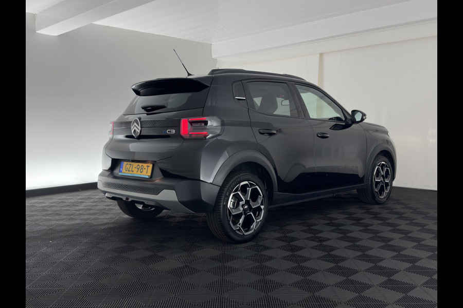 Citroën ë-C3 Max 113pk 44 kWh [3-Fase-11kW ] {SoH-90%} (INCL.BTW) *FULL-LED | NAVI-FULLMAP | CAMERA | COMFORT-SEATS | PRIVACY-GLASS | CARPLAY | DAB | ECC | PDC | CRUISE | 17''ALU*
