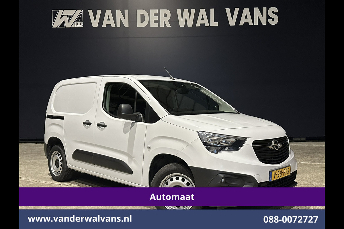 Opel Combo 1.5D 131pk Automaat L1H1 Euro6 Airco | 3-Zits | Camera | Apple Carplay | Cruisecontrol Android Auto, Parkeersensoren, Bijrijdersbank