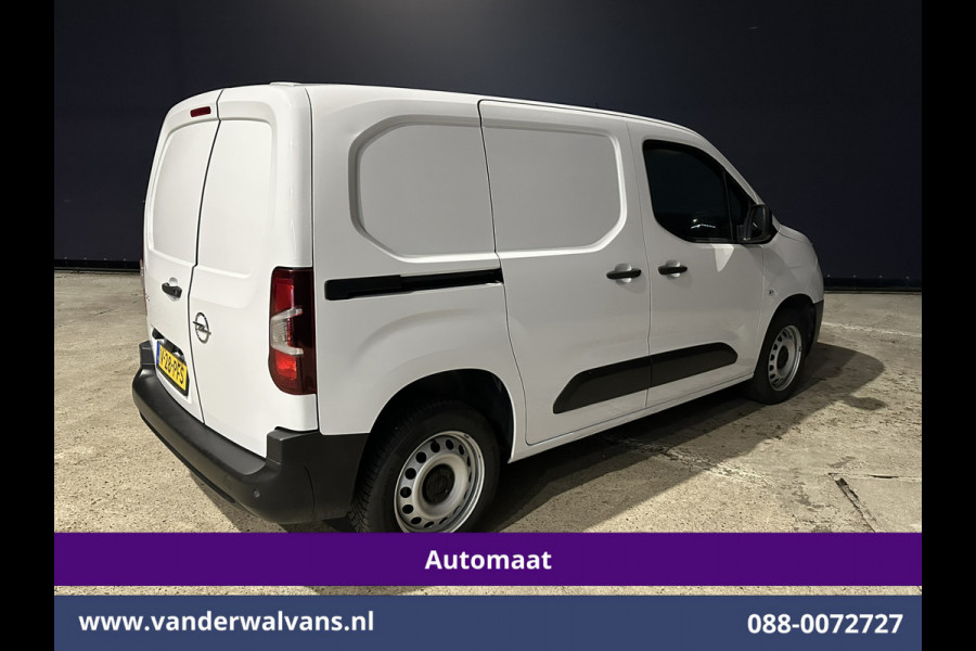 Opel Combo 1.5D 131pk Automaat L1H1 Euro6 Airco | 3-Zits | Camera | Apple Carplay | Cruisecontrol Android Auto, Parkeersensoren, Bijrijdersbank