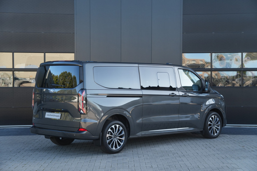 Ford Tourneo Custom 340 2.5 PHEV L2H1 Titanium X 232pk | ACC | Pano | B&O | Elek. schuifdeuren | 360 camera | Elek-Trekhaak | Prijs excl. BTW