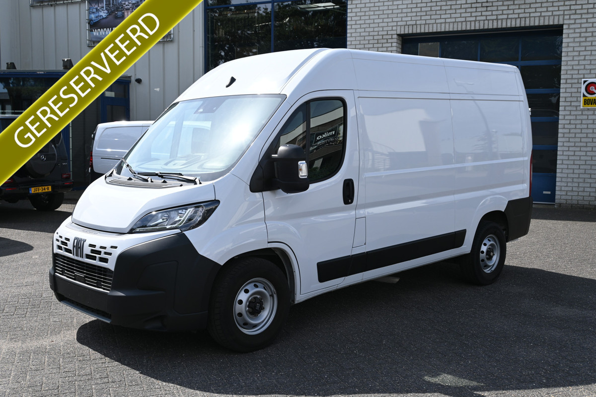 Fiat Ducato L2H2 140 pk 3.5t Camera, 270 Graden achterdeuren