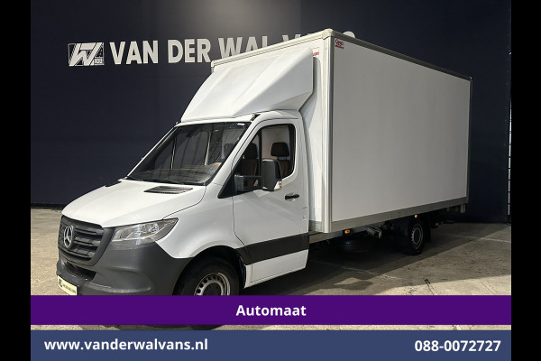 Mercedes-Benz Sprinter 315 CDI 150pk 9G-Tronic Automaat Bakwagen 22m3 KUUB Laadklep Zijdeur Euro6 Airco | LAT om LAT | Leder Bijrijdersbank