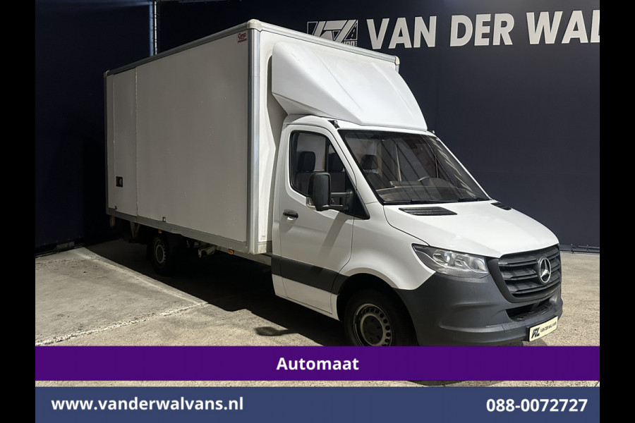 Mercedes-Benz Sprinter 315 CDI 150pk 9G-Tronic Automaat Bakwagen 22m3 KUUB Laadklep Zijdeur Euro6 Airco | LAT om LAT | Leder Bijrijdersbank