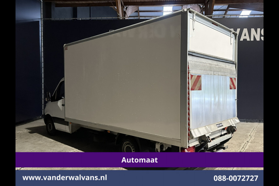 Mercedes-Benz Sprinter 315 CDI 150pk 9G-Tronic Automaat Bakwagen 22m3 KUUB Laadklep Zijdeur Euro6 Airco | LAT om LAT | Leder Bijrijdersbank