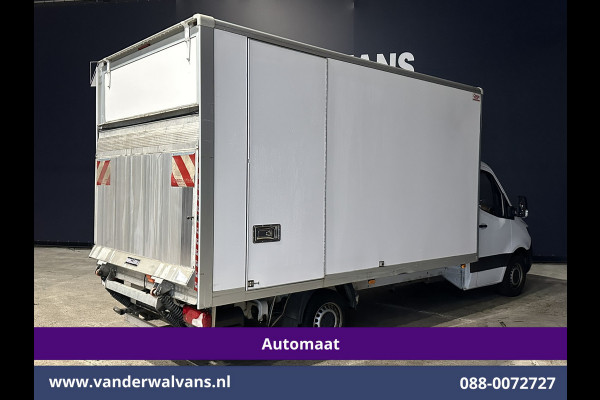 Mercedes-Benz Sprinter 315 CDI 150pk 9G-Tronic Automaat Bakwagen 22m3 KUUB Laadklep Zijdeur Euro6 Airco | LAT om LAT | Leder Bijrijdersbank
