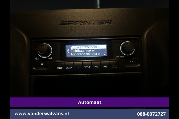 Mercedes-Benz Sprinter 315 CDI 150pk 9G-Tronic Automaat Bakwagen 22m3 KUUB Laadklep Zijdeur Euro6 Airco | LAT om LAT | Leder Bijrijdersbank