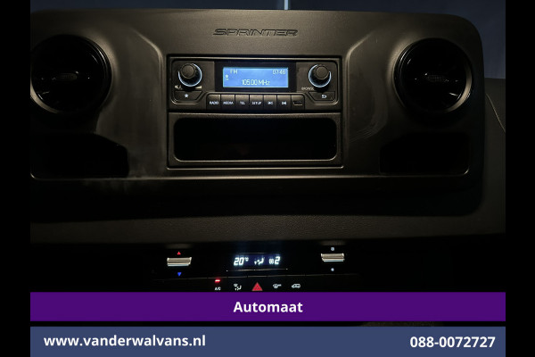 Mercedes-Benz Sprinter 315 CDI 150pk 9G-Tronic Automaat Bakwagen 22m3 KUUB Laadklep Zijdeur Euro6 Airco | LAT om LAT | Leder Bijrijdersbank