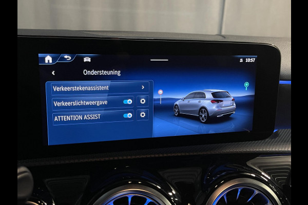 Mercedes-Benz A-Klasse 250 e AMG Line 18"/SOH 93%/Panoramadak/Head-up/Memory l+r/Stoel + stuurverwarming/Matrix LED/360 camera/Keyless/Dodehoek/Apple Carplay & Android Auto
