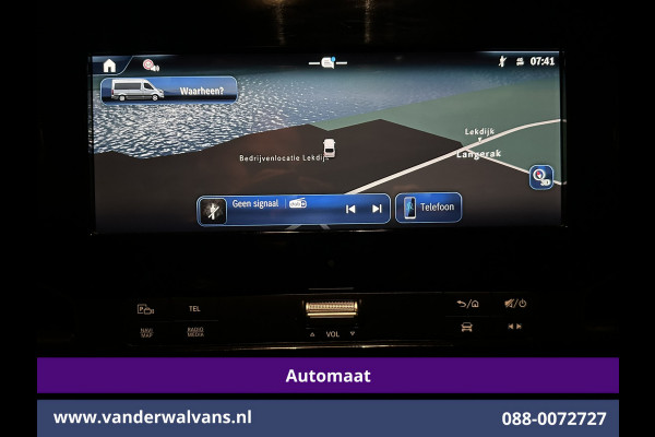 Mercedes-Benz Sprinter 317 CDI 170pk 9G-Tronic Automaat L2H2 Euro6 Airco | Camera | Navigatie | LED | Cruisecontrol Chauffeursstoel, Stoelverwarming, 270 Graden Achterdeuren, Parkeersensoren, Bijrijdersbank