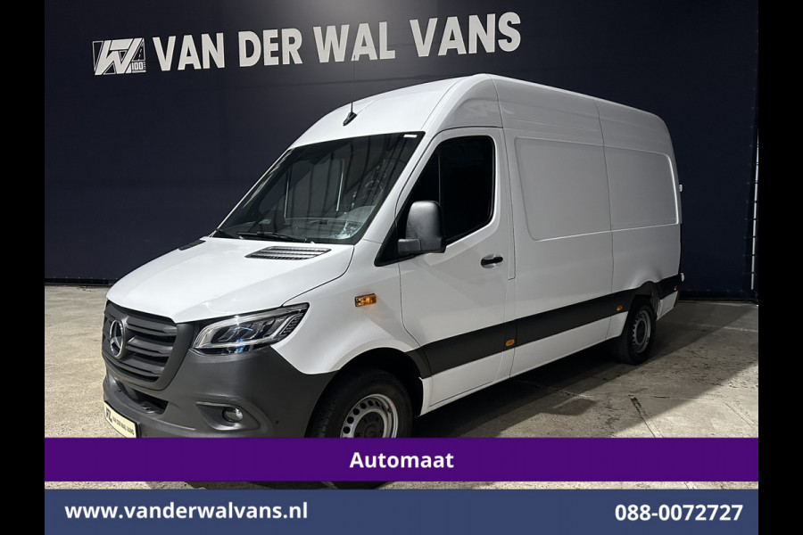 Mercedes-Benz Sprinter 317 CDI 170pk 9G-Tronic Automaat L2H2 Euro6 Airco | Camera | Navigatie | LED | Cruisecontrol Chauffeursstoel, Stoelverwarming, 270 Graden Achterdeuren, Parkeersensoren, Bijrijdersbank