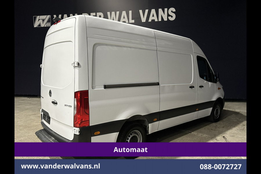 Mercedes-Benz Sprinter 317 CDI 170pk 9G-Tronic Automaat L2H2 Euro6 Airco | Camera | Navigatie | LED | Cruisecontrol Chauffeursstoel, Stoelverwarming, 270 Graden Achterdeuren, Parkeersensoren, Bijrijdersbank