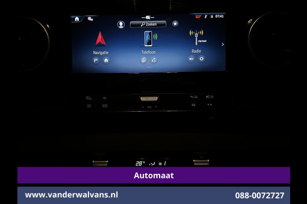 Mercedes-Benz Sprinter 317 CDI 170pk 9G-Tronic Automaat L2H2 Euro6 Airco | Camera | Navigatie | LED | Cruisecontrol Chauffeursstoel, Stoelverwarming, 270 Graden Achterdeuren, Parkeersensoren, Bijrijdersbank
