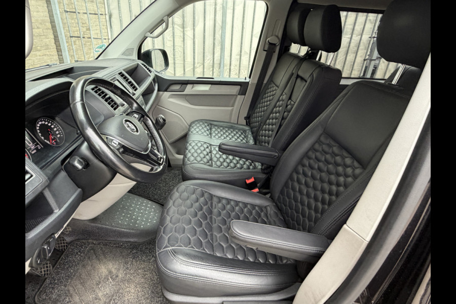 Volkswagen Transporter 2.0 TDI 204PK Euro 6 L2H1 DC 6 zit plaatsen Cruise Control/lederen bekleding
