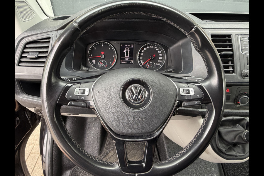 Volkswagen Transporter 2.0 TDI 204PK Euro 6 L2H1 DC 6 zit plaatsen Cruise Control/lederen bekleding