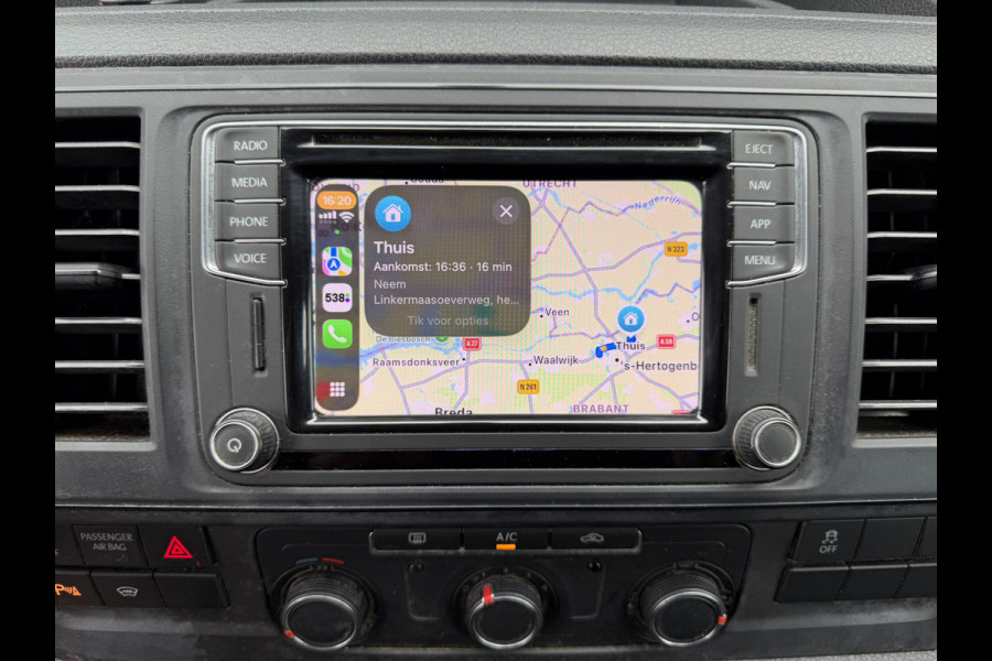 Volkswagen Transporter 2.0 TDI 204PK Euro 6 L2H1 DC 6 zit plaatsen Cruise Control/lederen bekleding