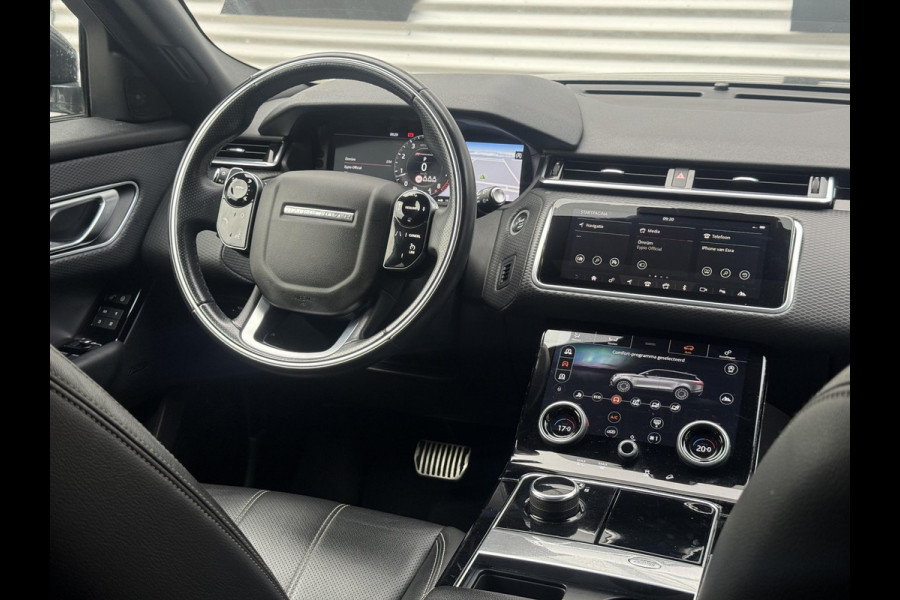 Land Rover Range Rover Velar 2.0 P300 Turbo AWD R-Dynamic HSE Pano|Navi|Carplay|Clima|Cruise|360 Camera|Meridian Sound|Leder|Side Steps|Nieuwe APK bij Aflevering
