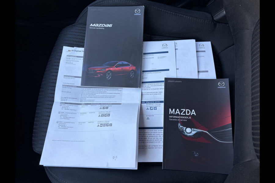 Mazda 6 2.0 SkyActiv-G 165 Skylease+ Trekhaak Cruise Carplay Stoelverwarming Navi Blis