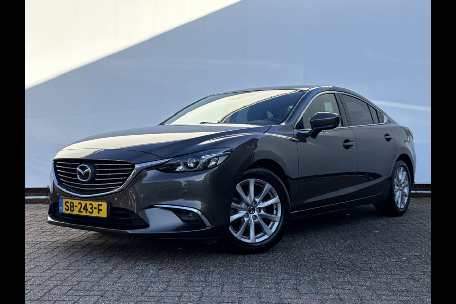 Mazda 6 2.0 SkyActiv-G 165 Skylease+ Trekhaak Cruise Carplay Stoelverwarming Navi Blis