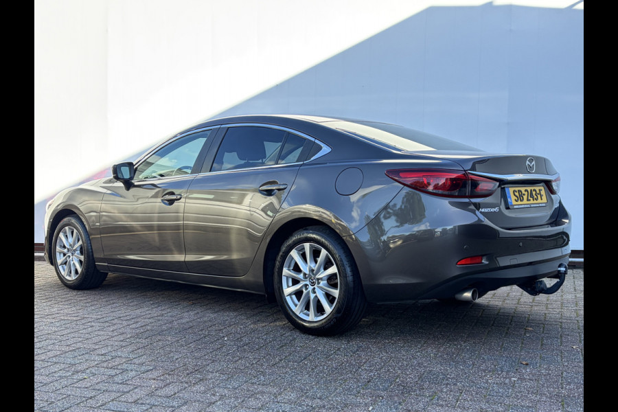 Mazda 6 2.0 SkyActiv-G 165 Skylease+ Trekhaak Cruise Carplay Stoelverwarming Navi Blis