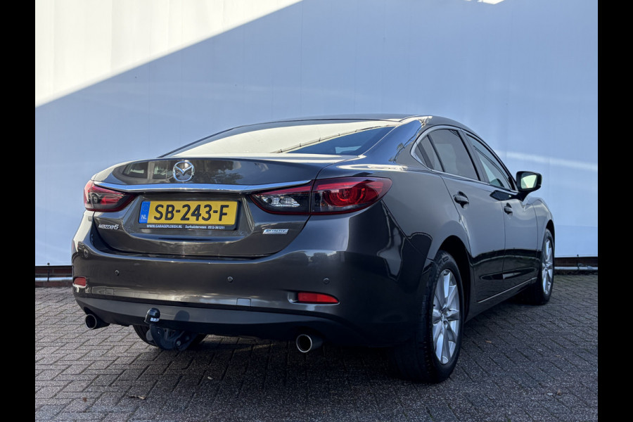 Mazda 6 2.0 SkyActiv-G 165 Skylease+ Trekhaak Cruise Carplay Stoelverwarming Navi Blis