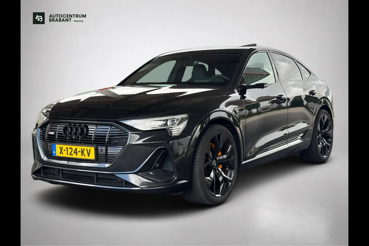 Audi e-tron Sportback 55 quattro edition 95 kWh S-Line 91%SoH(Dealer ondH, Panorama, Camera, Head-up, B&O, Carplay, Etc)