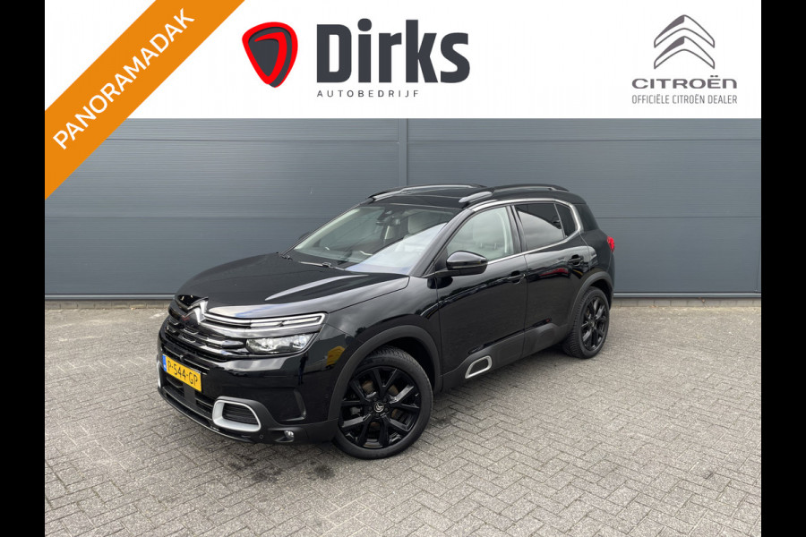 Citroën C5 Aircross 180pk Shine (Elektrisch Schuifdak - Trekhaak - Leder - Stoelverwarming - 360gr Camera - 19" - Grip Controle - Elektrische Klep)