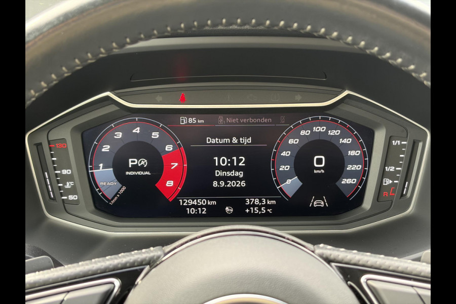 Audi A1 Sportback 40 TFSI Pro Line S ✓Virtual Cockpit✓Camera✓Carplay✓Leder✓265pk✓Automaat✓Keyless✓Clima✓Cruise✓Pdc V+A✓17'' Lm velgen✓N.A.P✓Apk tot 03-2028