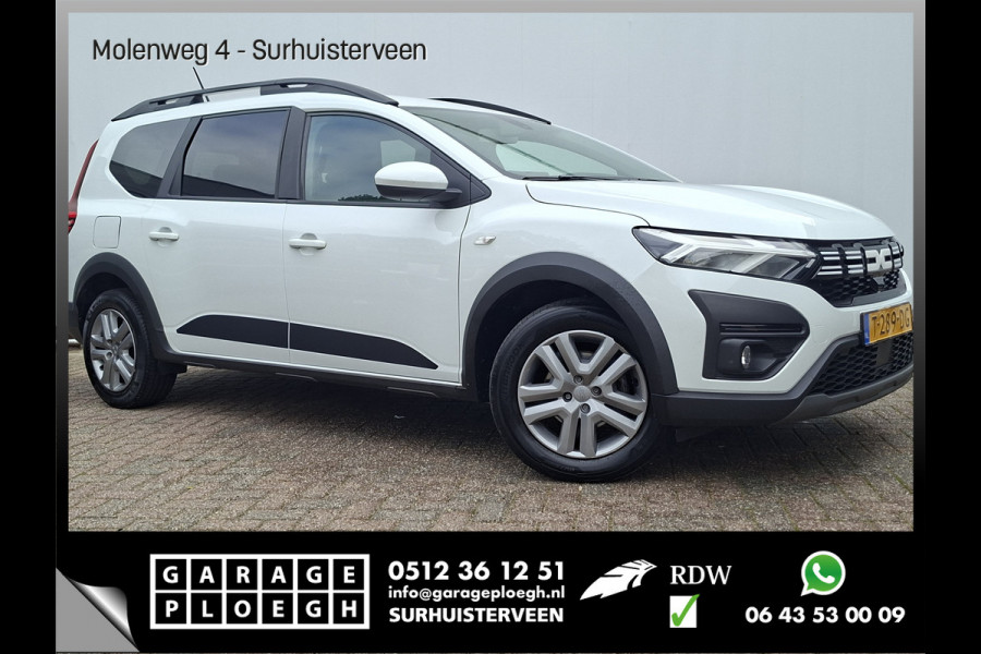 Dacia Jogger 7-Pers 1.0 TCe 100 ECO-G Carplay Airco Cruise 1Eig 7-Persoons!