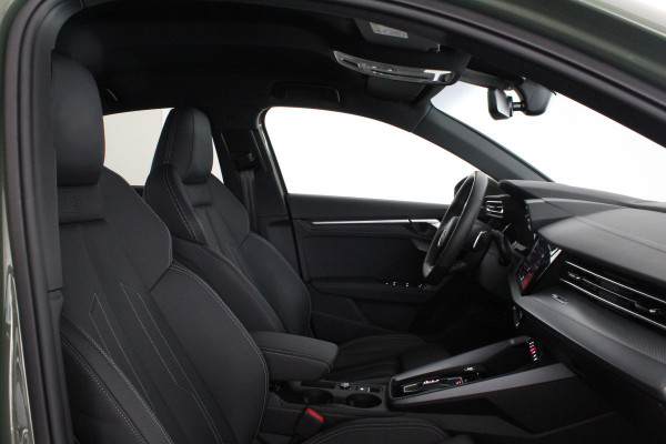 Audi A3 Limousine 30TFSI MHEV S line Sport Edition > District Green/Leer/Full S line/18inch/ACC...