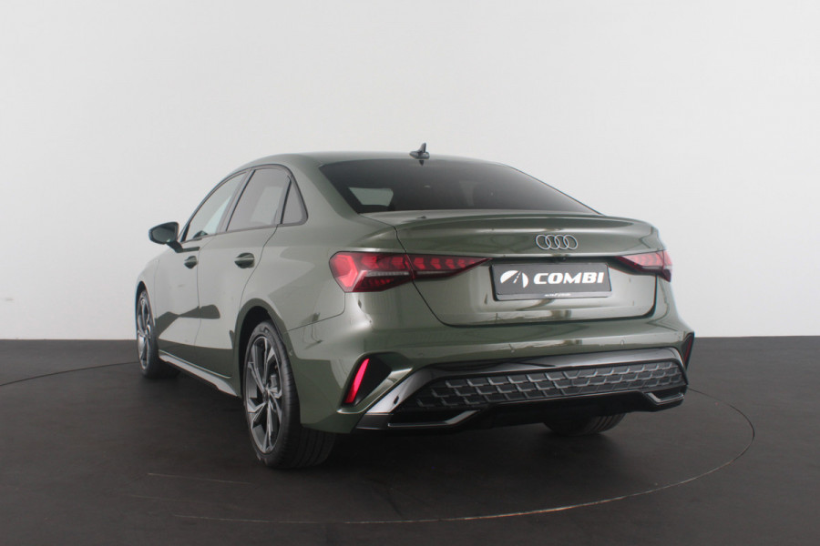 Audi A3 Limousine 30TFSI MHEV S line Sport Edition > District Green/Leer/Full S line/18inch/ACC...
