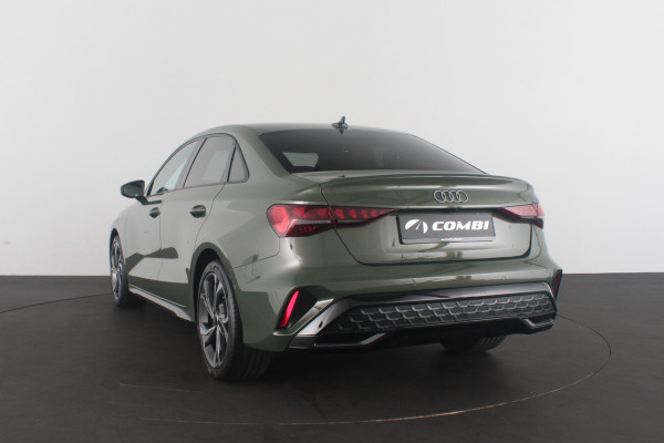 Audi A3 Limousine 30TFSI MHEV S line Sport Edition > District Green/Leer/Full S line/18inch/ACC...