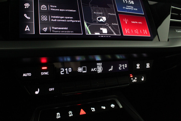 Audi A3 Limousine 30TFSI MHEV S line Sport Edition > District Green/Leer/Full S line/18inch/ACC...