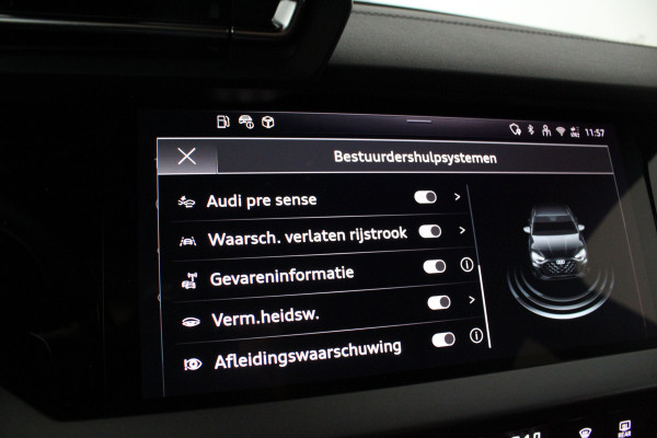 Audi A3 Limousine 30TFSI MHEV S line Sport Edition > District Green/Leer/Full S line/18inch/ACC...