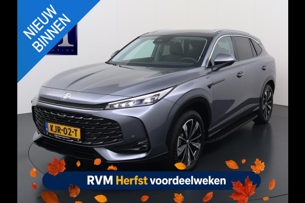MG MG HS PHEV 1.5 Luxury VAN: € 39.900- VOOR: € 33.330,- UW HERFSTVOORDEEL: € 6.470| PLUG-IN HYBRIDE | 272 PK | NIEUWE AUTO | >1.000 KM TOTAAL BEREIK | 1E REGISTRATIE 03-2026 | 360° CAMERA | ELEKTRISCHE ACHTERKLEP | 7 JAAR MG GARANTIE T/M 2033 | APPLE CARPLAY | ANDROID AUTO | S