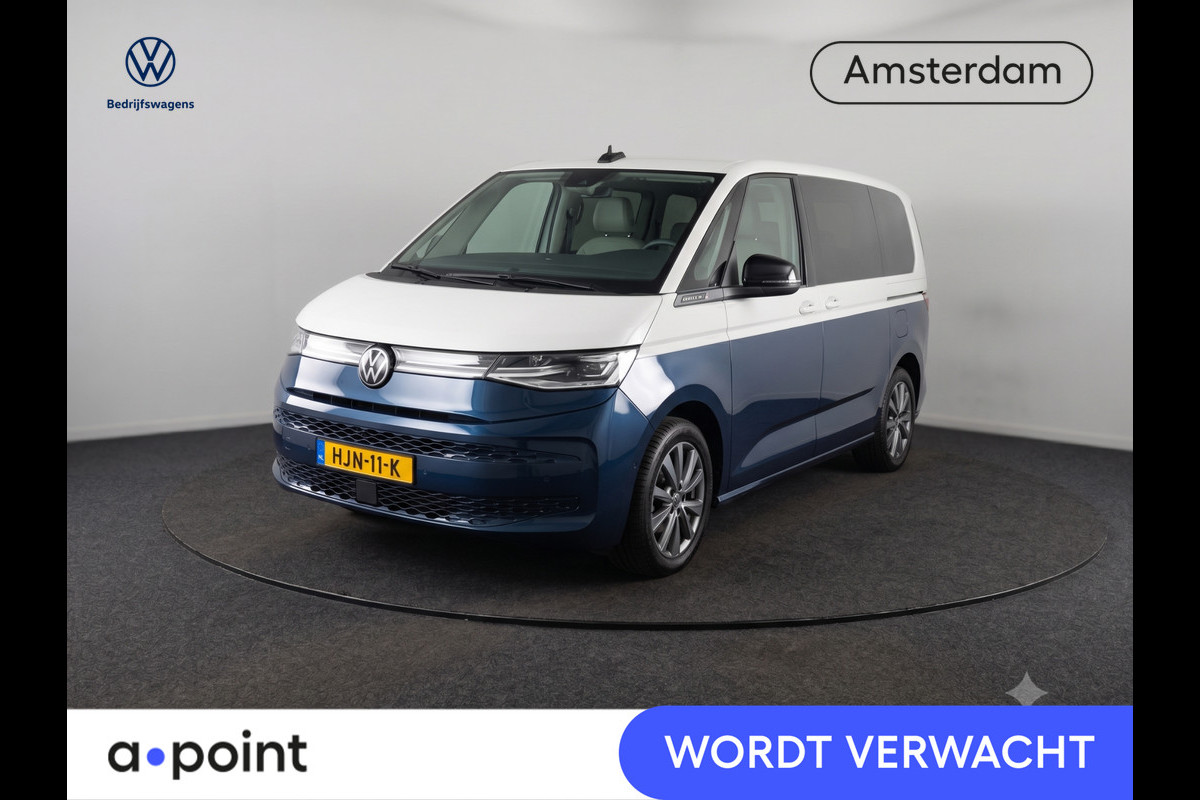 Volkswagen Multivan 1.5 eHybrid L2 Bulli Edition 4Motion 245 pk Automaat (DSG) | Verlengde garantie | Navigatie | Panoramadak | Parkeersensoren (Park assist) | Achteruitrijcamera | Matrix LED koplampen |