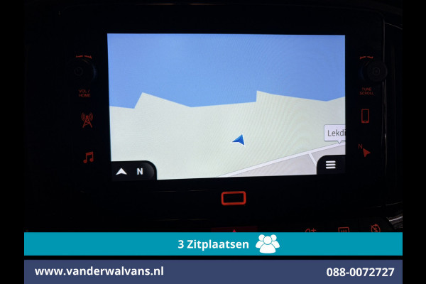 Fiat Doblò Cargo 1.6 MJ 90pk L1H1 Euro6 Airco | 3-Zits | Navigatie | Apple Carplay | Android Auto Zijdeur, Parkeersensoren, Bijrijdersbank