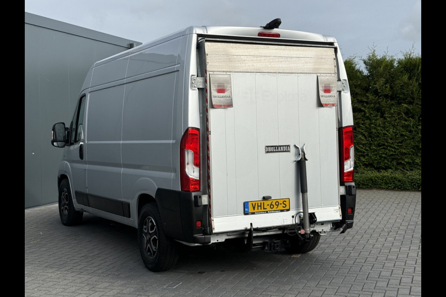 Fiat Ducato 2.3 MultiJet 161 PK AUTOMAAT / L2H2 / DHOLLANDIA LAADKLEP / AFNEEMBARE 3 TONS TREKHAAK / CAMERA / CRUISE / ECC