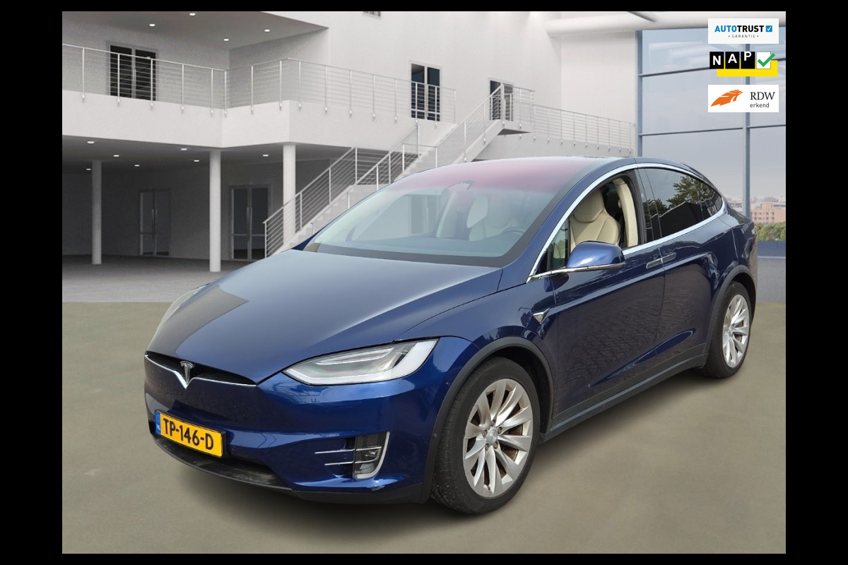 Tesla Model X 75D Base 7p.