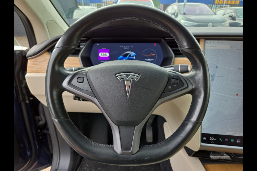 Tesla Model X 75D Base 7p.