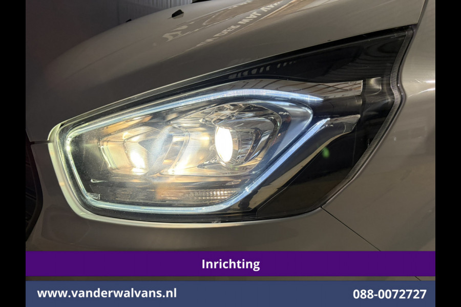 Ford Transit Custom 2.0 TDCI 130pk L2H1 inrichting Euro6 Airco | Camera | LED | 2800kg Trekhaak | Omvormer | Apple Carplay Cruisecontrol, Android Auto, Verwarmde Voorruit, Parkeersensoren, Bijrijdersbank