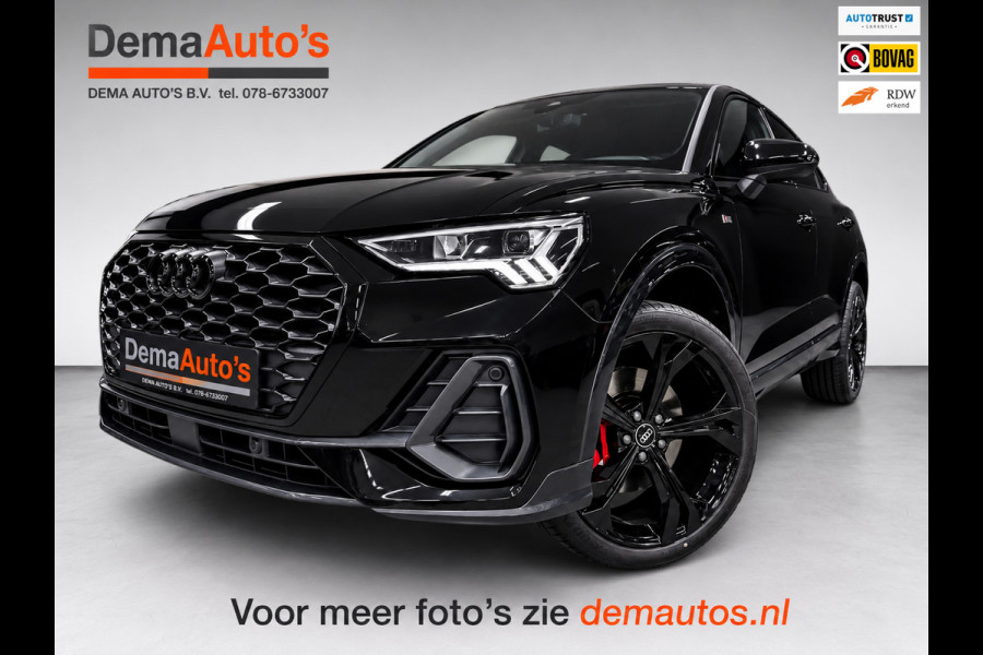 Audi Q3 Sportback 45 TFSI e 3X S-LINE 20" NAVI/V-COCKPIT/SFEERVERL/CARPLAY/ADAPT-CRUISE/DAB/CAM///